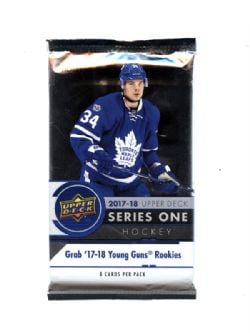 2017-18 HOCKEY -  UPPER DECK SERIES 1 - HOBBY (P8/B24)