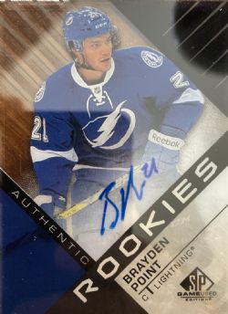 2018-19 CLEAR CUT AUTHENTIC ROOKIE AUTO UPPER DECK HOCKEY TAMPABAY LIGHTNING