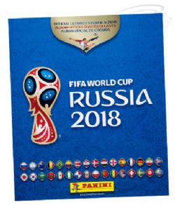 2018 SOCCER -  PANINI STICKERS ALBUM -  COUPE DU MONDE DE LA FIFA, RUSSIE 2018