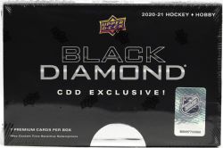 2020-21 HOCKEY -  UPPER DECK BLACK DIAMOND HOBBY BOX CDD EXCLUSIVE