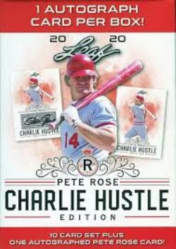 2020 BASEBALL -  LEAF - PETE ROSE - CHARLIE HUSTLE EDITION