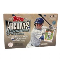 2020 BASEBALL -  TOPPS ARCHIVES SIGNATURE SERIES (P1/B1)