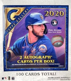 2020 BASEBALL -  TOPPS GALLERY - MONSTER BOX
