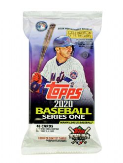 2020 BASEBALL -  TOPPS SERIES 1 JUMBO (P46/B10/C6)