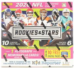 2020 FOOTBALL -  PANINI ROOKIES & STARS LONGEVITY BOX