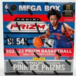2021-22 BASKETBALL -  PANINI PRIZM - MEGA BOX (PINK ICE PRIZMS!)