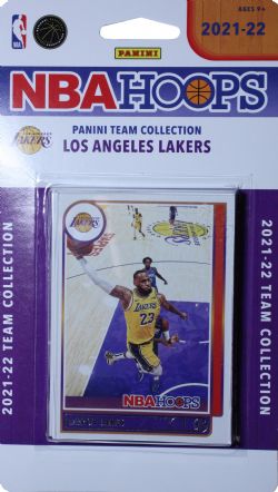 2021-22 BASKETBALL -  PANINI - TEAM SET NBA HOOPS -  LAKERS DE LOS ANGELES