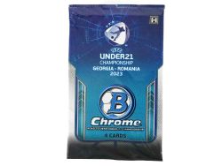 2021-22 SOCCER -  BOWMAN CHROME ROAD TO UEFA UNDER-21 EUROPEAN CHAMPIONSHIP - HOBBY (P4/B20)