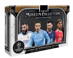 2021-22 SOCCER -  TOPPS UEFA CHAMPIONS LEAGUE MUSEUM COLLECTION HOBBY BOX