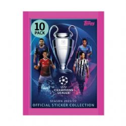 2021-22 SOCCER -  TOPPS UEFA CHAMPIONS LEAGUE STICKERS (P10/B50)