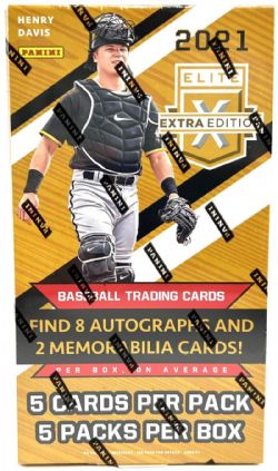 2021 BASEBALL -  PANINI ELITE EXTRA EDITION