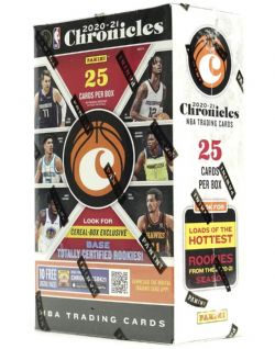 2021 BASKETBALL -  PANINI CHRONICLE 20/21 CEREAL BOX (25 CARDS)
