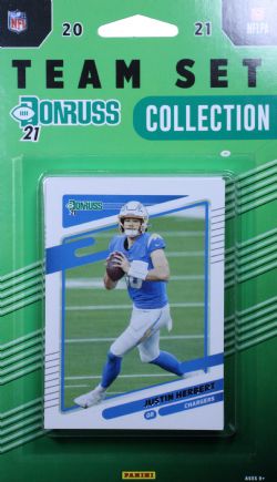 2021 FOOTBALL -  DONRUSS COLLECTION TEAM SET -  LOS ANGELES CHARGERS