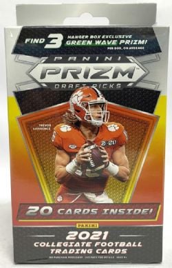 2021 FOOTBALL -  PANINI PRIZM DRAFT PICKS - HANGER BOX