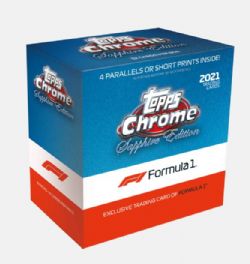 2021 FORMULA 1 -  TOPPS F1 CHROME SAPPHIRE EDITION 2021 BOX