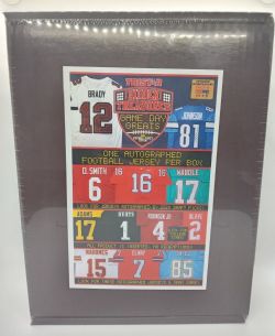 2021 HIDDEN TREASURE -  TRISTAR GAME DAY GREATS AUTOGRAPHED JERSEY EDITION - DRAFT PICKS - HOBBY BOX 03