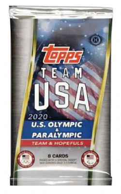 2021 OLYMPIC -  TOPPS U.S. OLYMPIC & PARALYMPIC & HOPEFULS - HOBBY