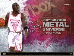 2021 SPORTS -  UPPER DECK SKYBOX METAL UNIVERSE CHAMPIONS HOBBY (P7/B15/C16)