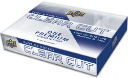 2022-23 HOCKEY -  UPPER DECK CLEAR CUT - HOBBY BOX