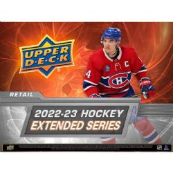 2022-23 HOCKEY -  UPPER DECK EXTENDED SERIES - FAT PACK (P30/B16/C6)