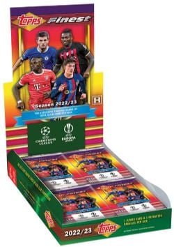 2022-23 SOCCER -  TOPPS FINEST FLASHBACK UEFA CLUB COMPETITIONS - HOBBY (P5/B16)