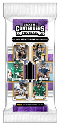 2022 FOOTBALL -  PANINI CONTENDERS - VALUE PACK (P22)