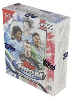 2022 SOCCER -  TOPPS FINEST MAJOR LEAGUE SOCCER (MLS) - MINI BOX (P5/B6/MC2)