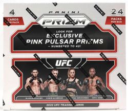 2022 UFC -  PANINI PRIZM - RETAIL (PINK PULSAR PRIZMS!)(P4/B24)