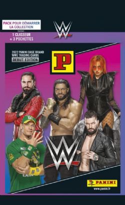 2022 WWE -  PANINI- STARTER PACK - DEBUT EDITION