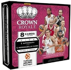 2023-24 BASKETBALL -  PANINI CROWN ROYALE TURKISH AIRLINES EUROLEAGUE - HOBBY BOX