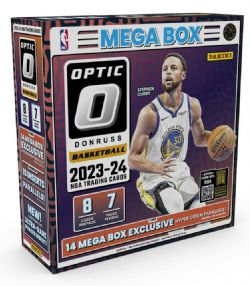 2023-24 BASKETBALL -  PANINI DONRUSS OPTIC - MEGA BOX (HYPER GREEN PARALLELS)