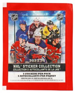 2023-24 HOCKEY -  TOPPS NHL STICKERS (P5/B50)