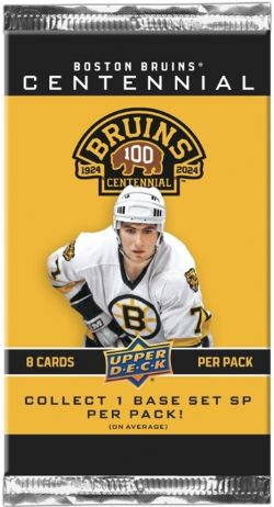 2023-24 HOCKEY -  UPPER DECK BOSTON BRUINS CENTENNIAL - HOBBY (P8/B18)