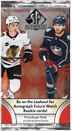 2023-24 HOCKEY -  UPPER DECK SP AUTHENTIC - HOBBY (P9/B10/C16)