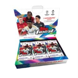 2023-24 SOCCER -  TOPPS FINEST UEFA CLUB COMPETITIONS - HOBBY BOX (P10/B6)