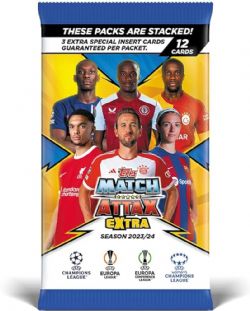 2023-24 SOCCER -  TOPPS MATCH ATTAX EXTRA UEFA CHAMPIONS LEAGUE CARDS (P12/B36)