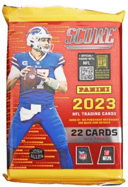 2023 FOOTBALL -  PANINI SCORE - BLASTER PACK (P22)