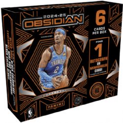 2024-25 BASKETBALL -  PANINI OBSIDIAN INTERNATIONAL - HOBBY BOX