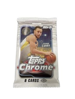 2024-25 BASKETBALL -  TOPPS CHROME - HOBBY (P8/B12)
