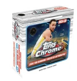 2024-25 BASKETBALL -  TOPPS CHROME - MEGA BOX