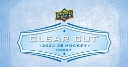 2024-25 HOCKEY -  UPPER DECK CLEAR CUT - HOBBY BOX