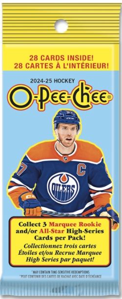 2024-25 HOCKEY -  UPPER DECK O-PEE-CHEE - FAT PACK (P28)