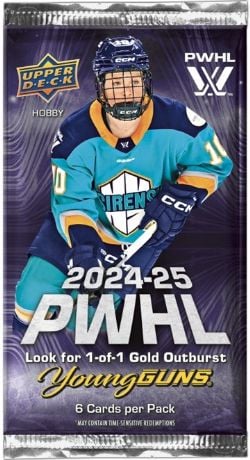 2024-25 HOCKEY -  UPPER DECK PWHL - HOBBY (P6/B12/C16)