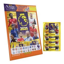 2024-25 SOCCER -  PANINI PREMIER LEAGUE - STICKERS ALBUM + 51 STICKERS