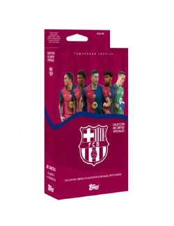 2024-25 SOCCER -  TOPPS FAN SET - FC BARCELONA -  HANGER BOX