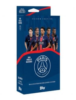 2024-25 SOCCER -  TOPPS FAN SET - PARIS SAINT-GERMAIN -  HANGER BOX