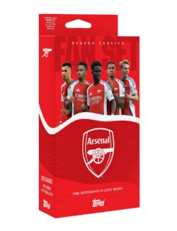 2024-25 SOCCER -  TOPPS FAN UK SET - ARSENAL -  HANGER BOX