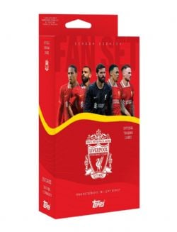 2024-25 SOCCER -  TOPPS FAN UK SET - LIVERPOOL -  HANGER BOX