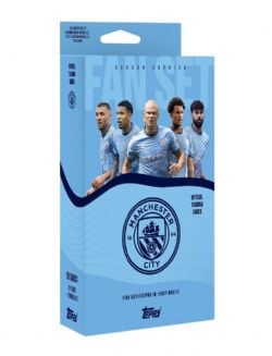 2024-25 SOCCER -  TOPPS FAN UK SET - MANCHESTER CITY -  HANGER BOX