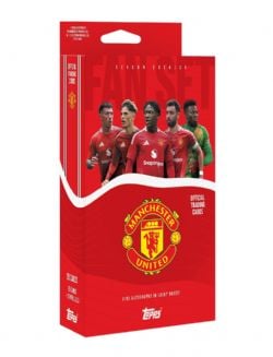 2024-25 SOCCER -  TOPPS FAN UK SET - MANCHESTER UNITED -  HANGER BOX